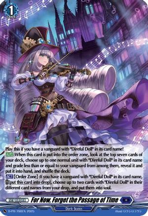 For Now, Forget the Passage of Time (Foil) (D-PR/790EN) - D Promo Cards