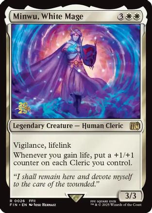 Minwu, White Mage [PRE - 26]