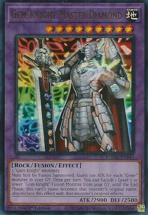 Gem-Knight Master Diamond [BLMM - BLMM-EN143]