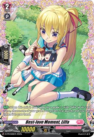 Best-love Moment, Lilfa (D-PR/606EN) - D Promo Cards