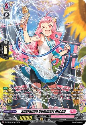 Sparkling Summer! Michu (D-PR/615EN) - D Promo Cards