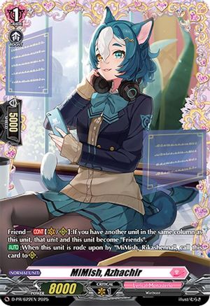 MiMish, Azhachir (D-PR/622EN) - D Promo Cards