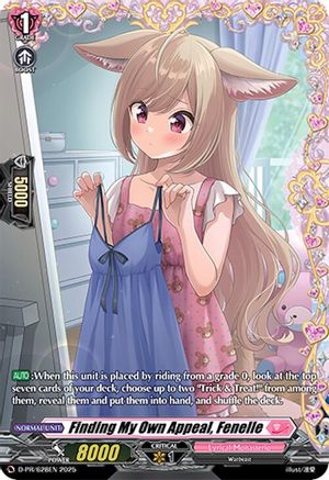Finding My Own Appeal, Fenelle (D-PR/628EN) - D Promo Cards