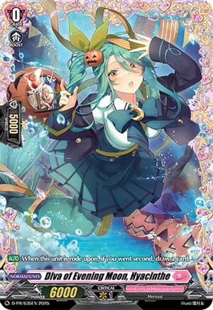 Diva of Evening Moon, Hyacinthe (D-PR/635EN) - D Promo Cards