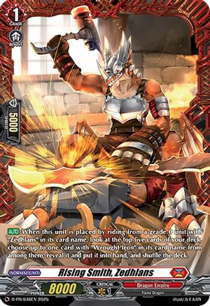 Rising Smith, Zedhlans (D-PR/640EN) - D Promo Cards
