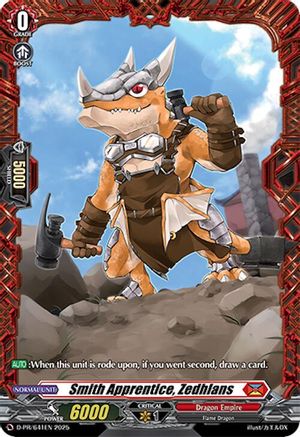 Smith Apprentice, Zedhlans (D-PR/641EN) - D Promo Cards