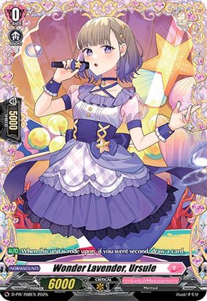 Wonder Lavender, Ursule (D-PR/708EN) - D Promo Cards