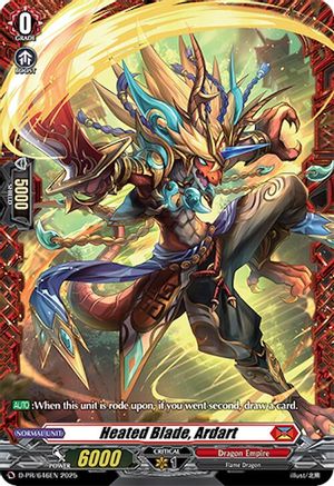 Heated Blade, Ardart (D-PR/646EN) - D Promo Cards