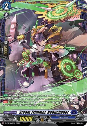 Steam Trimmer, Nebuchador (D-PR/653EN) - D Promo Cards
