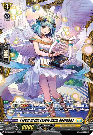 Player of the Lovely Harp, Adorphas (D-PR/686EN) - D Promo Cards