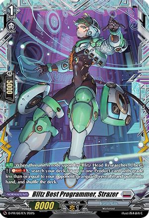 Blitz Best Programmer, Strazer (D-PR/667EN) - D Promo Cards