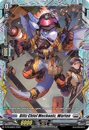 Blitz Chief Mechanic, Warton (D-PR/668EN) - D Promo Cards