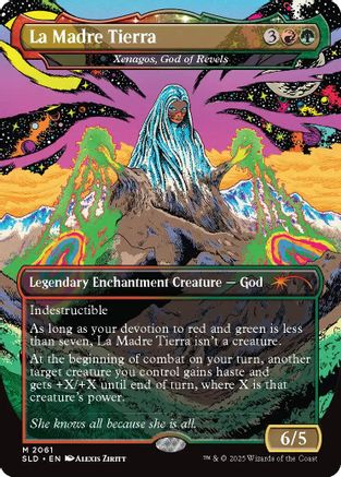 La Madre Tierra - Xenagos, God of Revels (SLD-2061) - Secret Lair Drop Series