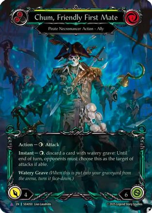 Chum, Friendly First Mate (Marvel) (SEA050) - High Seas Cold Foil