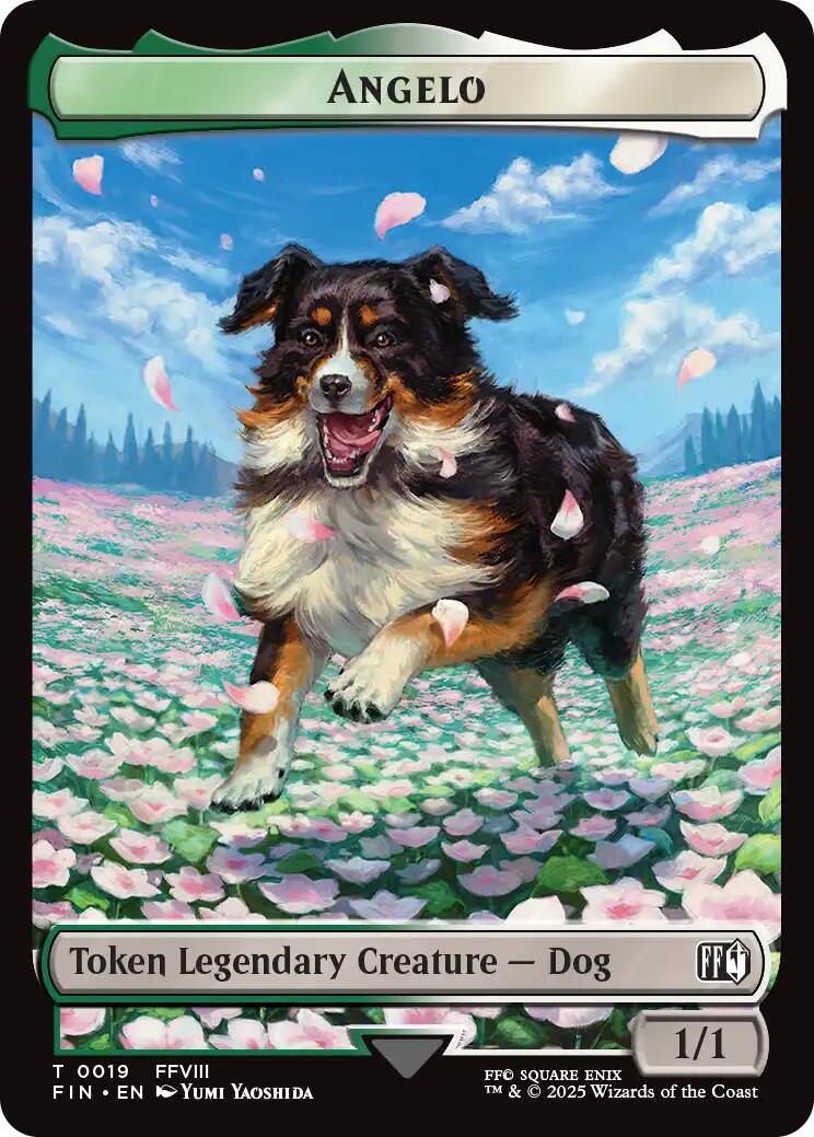Angelo // Darkstar Double-Sided Token [FIN - 19 // 20]