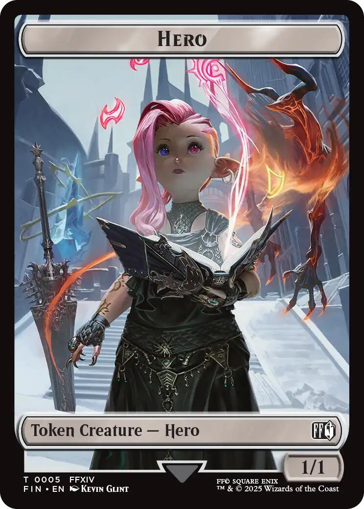 Hero (0005) // Copy (0001) Double-Sided Token [FIN - 5 // 1]