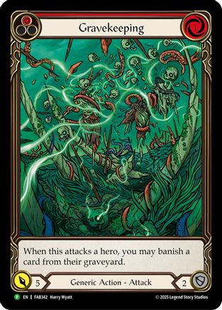 Gravekeeping (Red) - FAB342 [PR - FAB342]