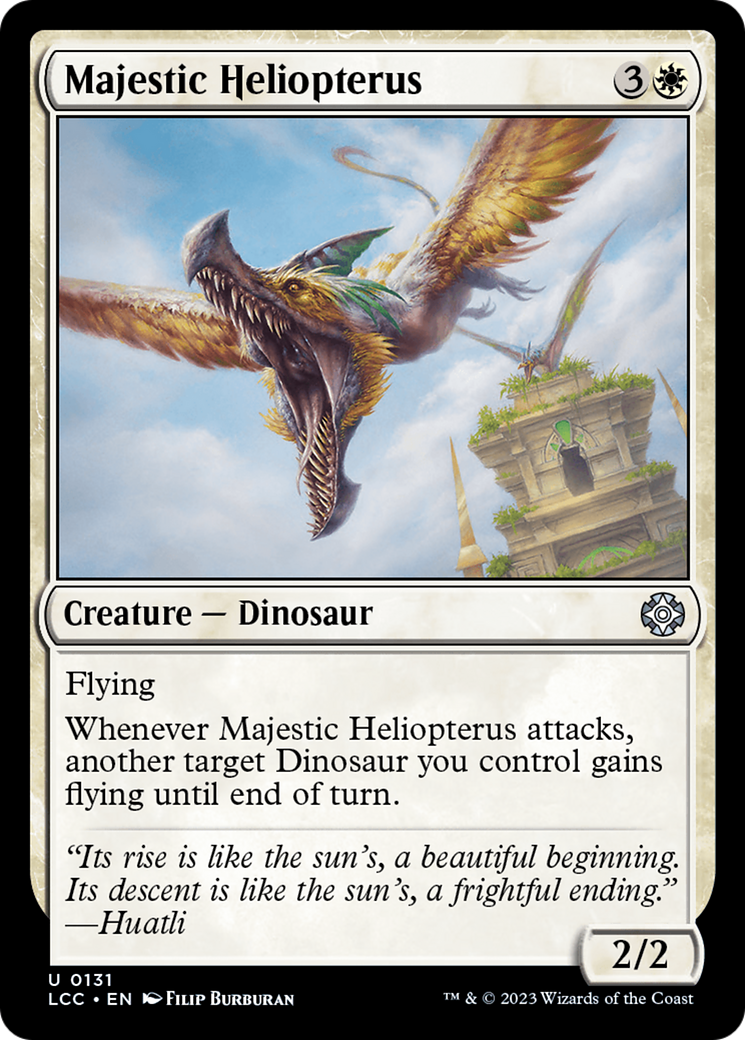 Majestic Heliopterus [LCC - 131]