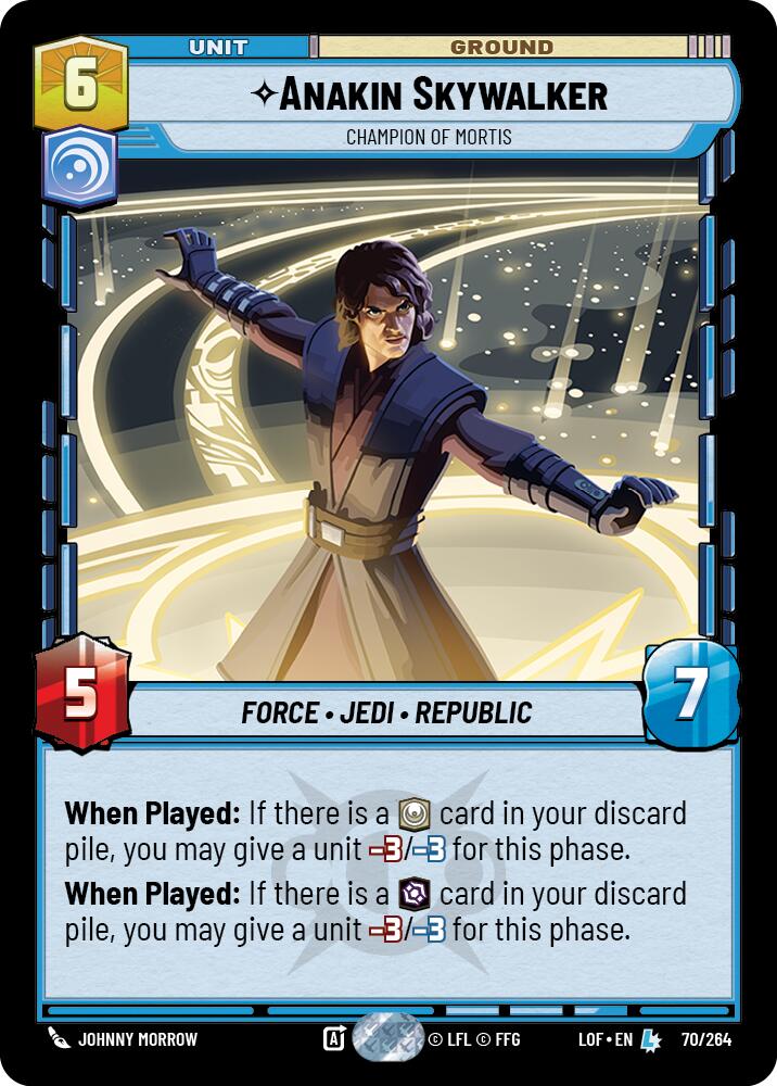 Anakin Skywalker - Champion of Mortis [LOF - 070/264]