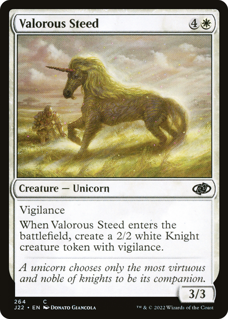 Valorous Steed [J22 - 264]