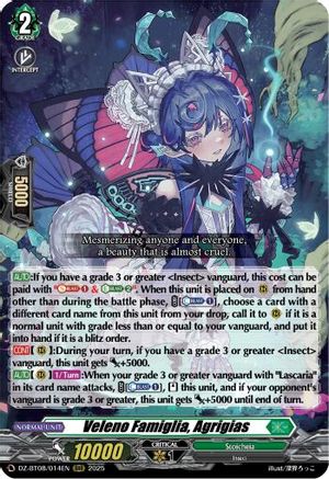 Veleno Famiglia, Agrigias [DZ-BT08 - DZ-BT08/014EN]