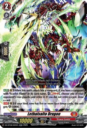 Lethalsalto Dragon (DZ-BT08/020EN) - DZ-BT08: Knights 0f Rebirth