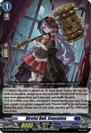 Direful Doll, Consolata (DZ-BT08/025EN) - DZ-BT08: Knights 0f Rebirth