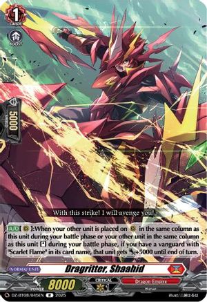 Dragritter, Shahid (DZ-BT08/045EN) - DZ-BT08: Knights 0f Rebirth