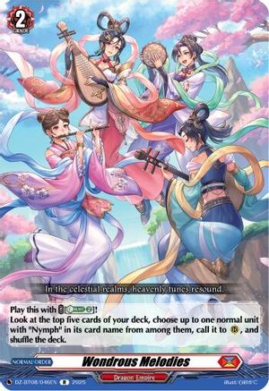 Wonderous Melodies [DZ-BT08 - DZ-BT08/046EN]