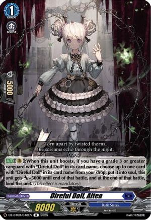 Direful Doll, Altea (DZ-BT08/048EN) - DZ-BT08: Knights 0f Rebirth