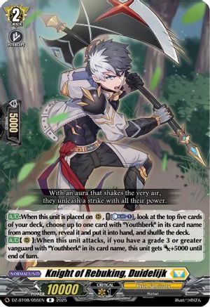 Knight of Rebuking, Duidelijk (DZ-BT08/055EN) - DZ-BT08: Knights 0f Rebirth