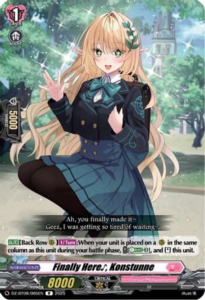 Finally Here~ Konstunne [DZ-BT08 - DZ-BT08/065EN]