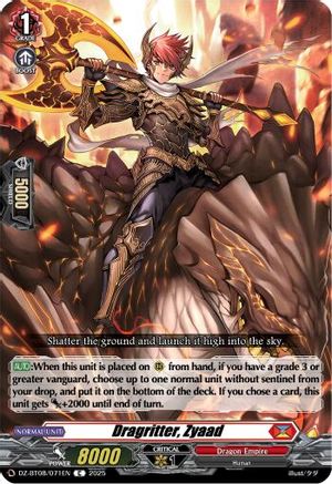 Dragritter, Zyaad (DZ-BT08/071EN) - DZ-BT08: Knights 0f Rebirth