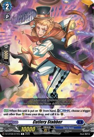Cutlery Stabber (DZ-BT08/077EN) - DZ-BT08: Knights 0f Rebirth