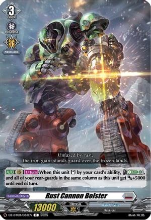 Rust Cannon Bolster (DZ-BT08/083EN) - DZ-BT08: Knights 0f Rebirth