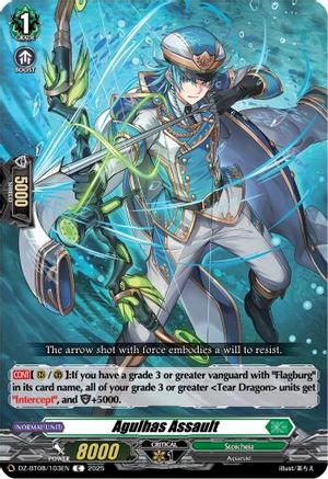 Agulhas Assault (DZ-BT08/103EN) - DZ-BT08: Knights 0f Rebirth