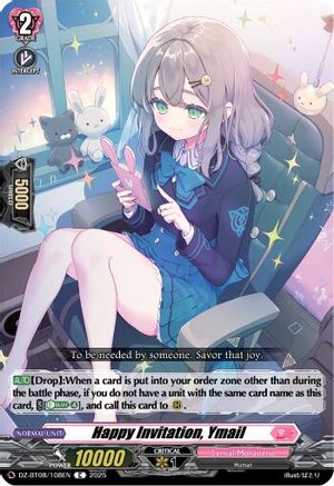 Happy Invitation, Email (DZ-BT08/108EN) - DZ-BT08: Knights 0f Rebirth