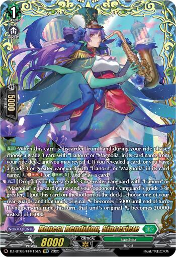 Honest Rendition, Sinceriete (FFR)