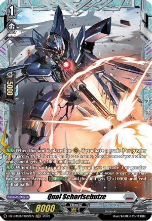 Qual Scharfschutze (FR) (DZ-BT08/FR22EN) - DZ-BT08: Knights 0f Rebirth