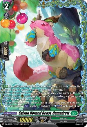 Sylvan Horned Beast, Comadrett (FR) (DZ-BT08/FR37EN) - DZ-BT08: Knights 0f Rebirth