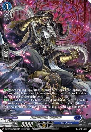 Elaborate Wizard (SR) (DZ-BT08/SR10EN) - DZ-BT08: Knights 0f Rebirth