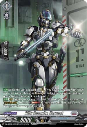Blitz Security, Varnest (SR) (DZ-BT08/SR17EN) - DZ-BT08: Knights 0f Rebirth