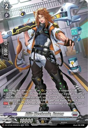Blitz Mechnanic, Bauen (SR) (DZ-BT08/SR20EN) - DZ-BT08: Knights 0f Rebirth