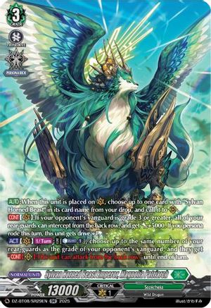 Sylvan Horned Beast Emperor, Magnolia Patriach (SR) (DZ-BT08/SR29EN) - DZ-BT08: Knights 0f Rebirth