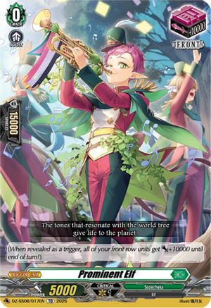 Prominent Elf (DZ-SS06/017EN) - DZ-SS06: Master Deckset -Urara Haneyama-