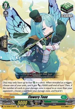 Flowery Tone (DZ-SS06/018EN) - DZ-SS06: Master Deckset -Urara Haneyama-
