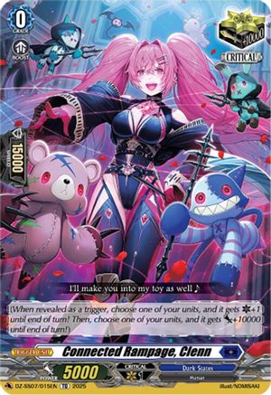 Connected Rampage, Clenn (DZ-SS07/015EN) - DZ-SS07: Master Deckset -Michiru Hazama-