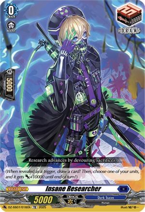 Insane Researcher (DZ-SS07/016EN) - DZ-SS07: Master Deckset -Michiru Hazama-
