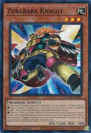 Zubababa Knight [DUAD - DUAD-EN001]