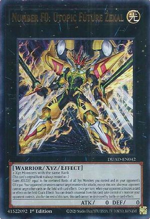 Number F0: Utopic Future Zexal [DUAD - DUAD-EN042]